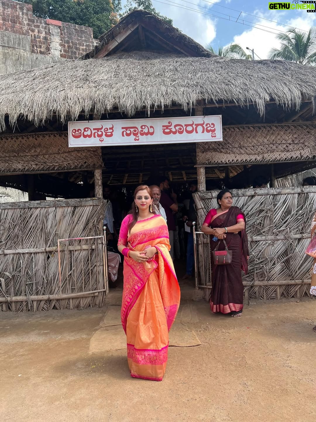 Sukrutha Nag - 37.1K Likes - 🔱🔱 Swamy Koragajja 🔱🔱
.
.
From wanting to visit this temple to the moment i got swamy darshana🥹🥹
.
.
Emotions came rushing down the moment i saw Swamy Koragajja 
.
.
Thankfull
Greatfull
Blessed🙏🏻