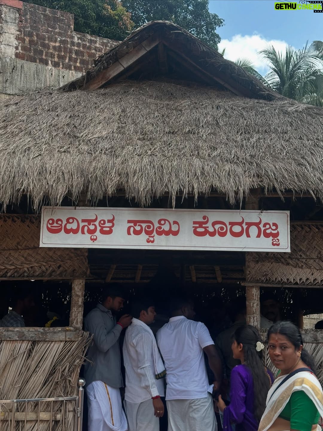 Sukrutha Nag - 37.1K Likes - 🔱🔱 Swamy Koragajja 🔱🔱
.
.
From wanting to visit this temple to the moment i got swamy darshana🥹🥹
.
.
Emotions came rushing down the moment i saw Swamy Koragajja 
.
.
Thankfull
Greatfull
Blessed🙏🏻
