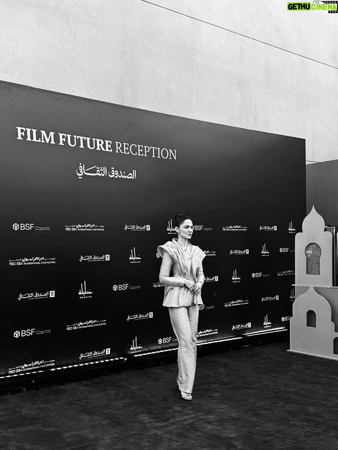 Sumaya Rida - 14.2K Likes - Souk in the morning, Cultural Fund reception in the afternoon and film screenings in the evening.. 
A packed full festival rhythm @redseafilm 
Had to choose a look made to move through it all with ease..

Wearing @fredjewelry 
Pink Suit @inmalinares
Super Lasting MUAH & Photography @josselynramirez13 @ammarparis 
Look production @illayproductions 
Management @mayareldegwey