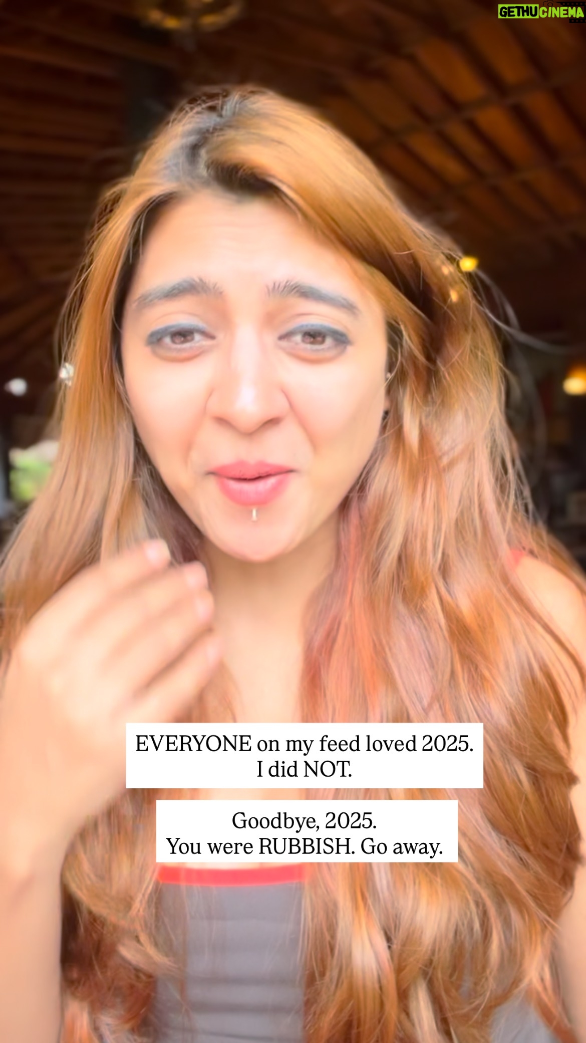 Superwowstyle - 3.8K Likes - Bad video quality?
Still too generous a farewell for 2025.
