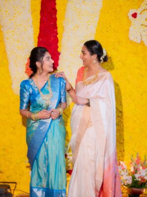 Sureka Instagram - Us laughing over news we see on us😂🧡🧿