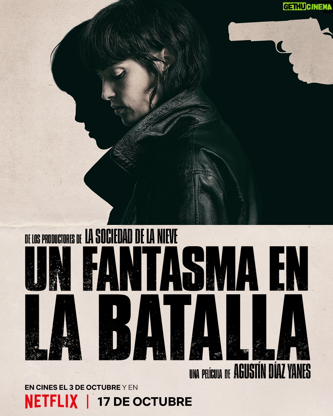 Susana Abaitua - 4.8K Likes - 'Un fantasma en la batalla', una película de Agustín Díaz Yanes. En Netflix el 17 de octubre. Estreno en cines el 3 de octubre.

Protagonizada por Susana Abaitua, la película llega de la mano de los productores de 'La sociedad de la nieve', Belén Atienza, Sandra Hermida y J.A. Bayona.