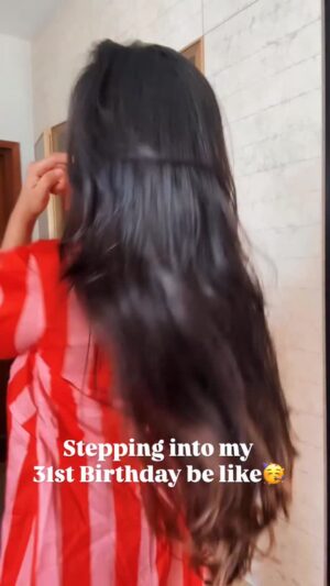 Sushmitha Ashwin Instagram - 😉♥️🥳

Outfit: @nehfijaipur 

#mastmalaika #birthdayreel #mooguthihudugi #kannada #concept