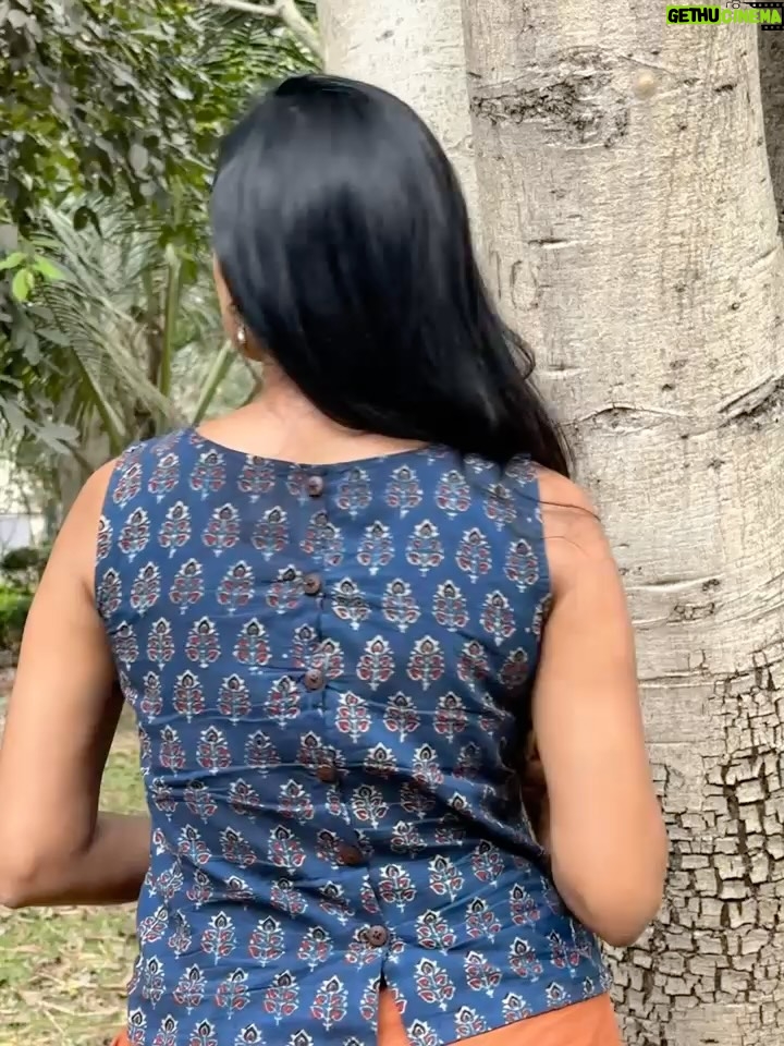 Sushmitha Bhat - 23.3K Likes - @matkatusonline :  For building a sustainable, clean, fashion that also lets you to be adventurous with style. 
Here’s me casually sporting some of their best designs 🌸♥️
Earrings from @kanakathara_jewellery ✨