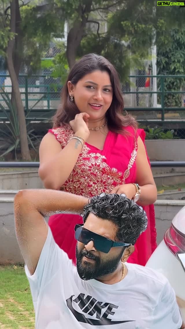 Sushmitha Sheshagiri - 13.7K Likes - This is how I call my husband to my mom’s place 😅🤭