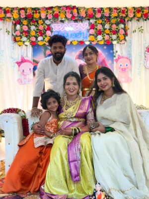 Sushmitha Sheshagiri Instagram - All about Radha Seemantha function ✨❤️