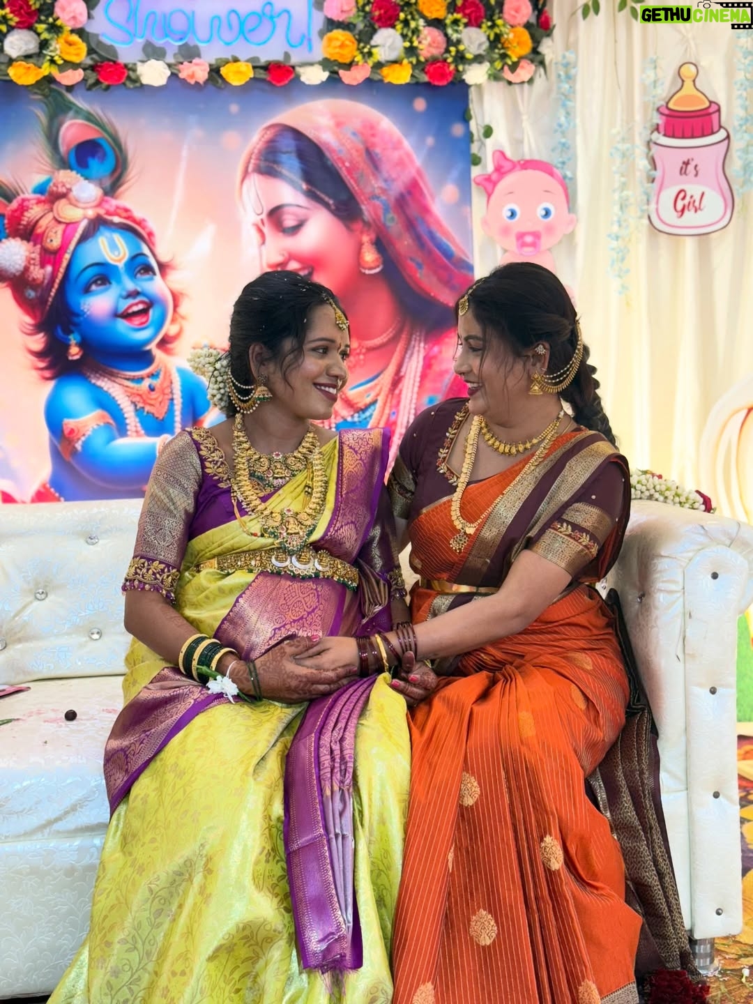 Sushmitha Sheshagiri - 29.4K Likes - All about Radha Seemantha function ✨❤️