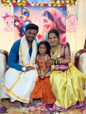 Sushmitha Sheshagiri Instagram - All about Radha Seemantha function ✨❤️