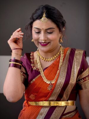 Sushmitha Sheshagiri Instagram - ಹೆಣ್ಣಿನ ನಗು ಮನೆಯ ಬೆಳಕು✨❤️