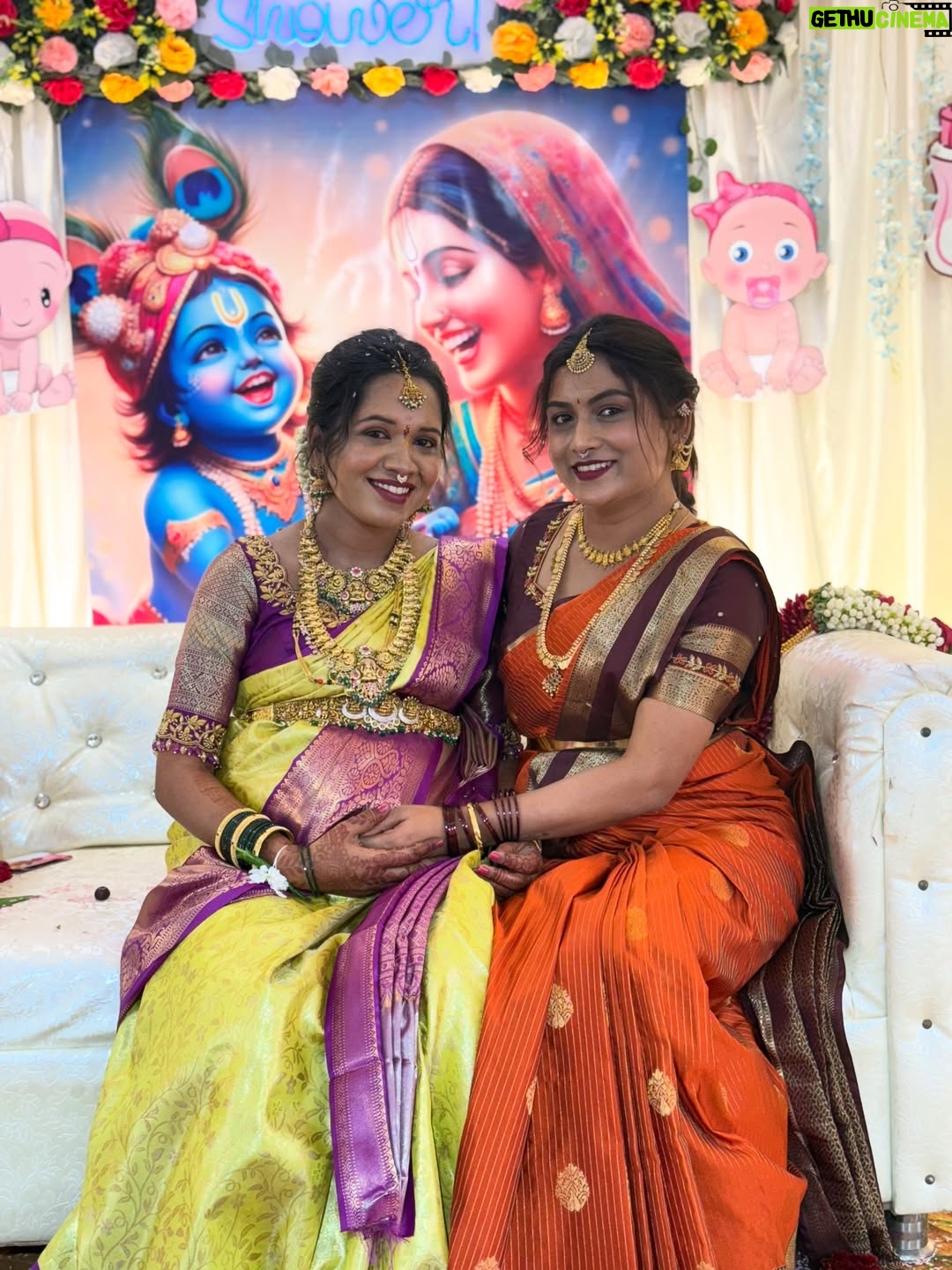 Sushmitha Sheshagiri - 29.4K Likes - All about Radha Seemantha function ✨❤️