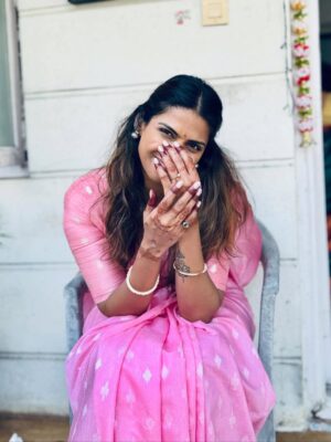 Swarda Thigale Instagram - 🪷 🦢 🥁 सुवासिनी ♥️