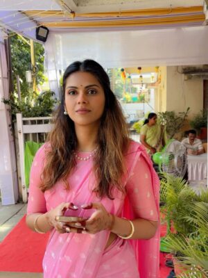 Swarda Thigale Instagram - 🪷 🦢 🥁 सुवासिनी ♥️