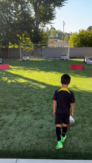 Sydney Leroux Instagram - Cassius wants to thank @kwikgoal for all the new gear and his mother for a bigger backyard.