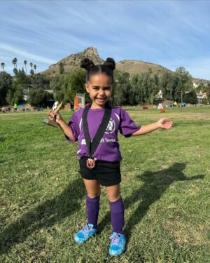 Sydney Leroux Instagram - Happy National Girls and Women in Sports Day! Roux has been so lucky to be around such strong, amazing and powerful women her entire life. It makes me question why she isn’t athletic.