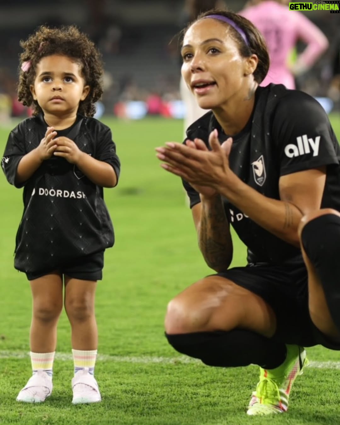 Sydney Leroux - 45.9K Likes - Right where we’re meant to be. 🖤🪽