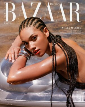 Sydney Martin Instagram - pinch meee🥹🪄 me for @bazaarvietnam ❤️‍🔥

from Alaska to Vietnam! this cover feature is an absolute honor and dream come true💫 my deepest appreciation to everyone that supported me through this journey - still just the beginning✨

photography & styling @alessandrafioriniphotography 
make up @virginialefay