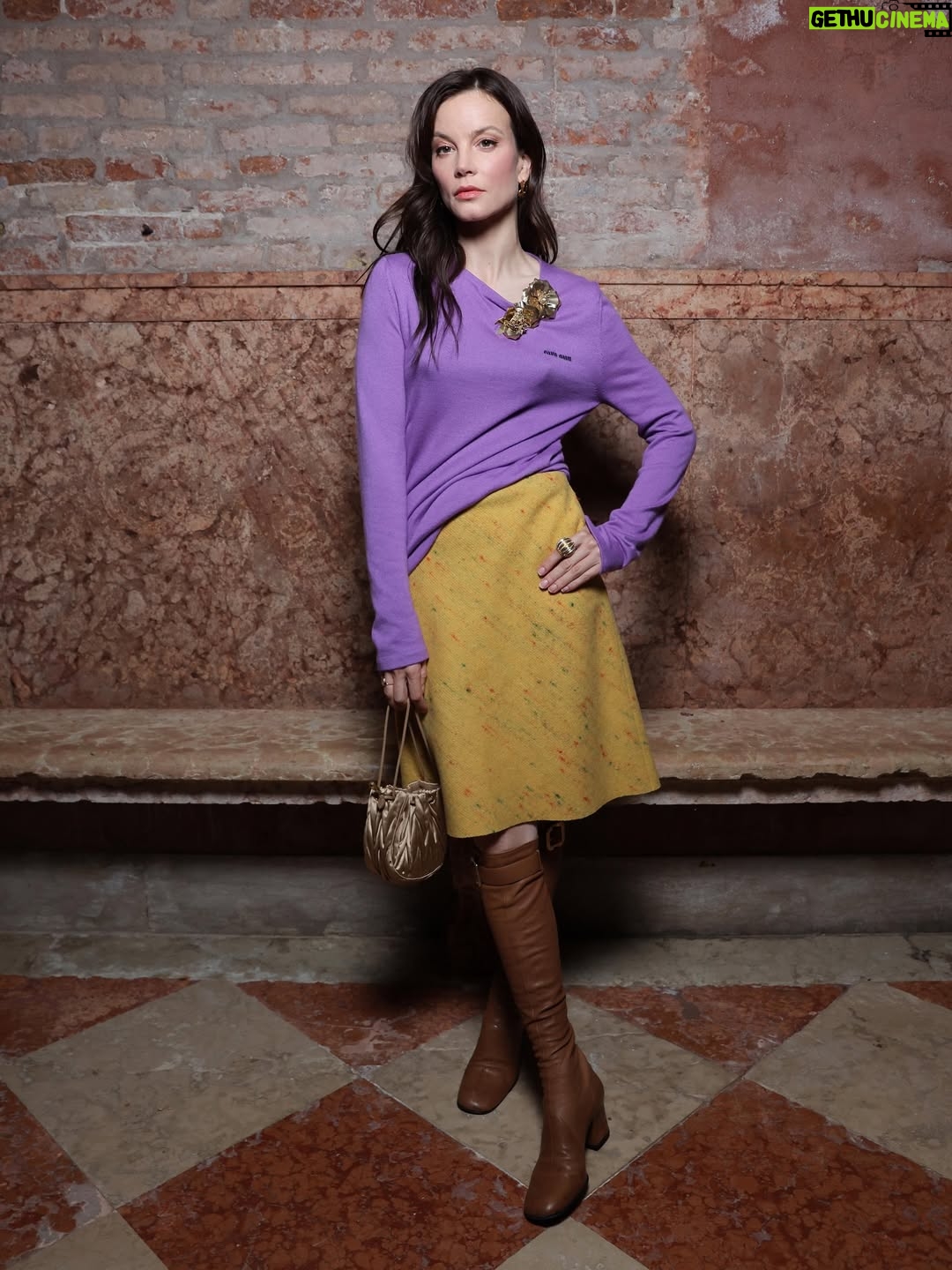 Sylvia Hoeks - 1.8K Likes - VENICE FILMFESTIVAL X MIU MIU WOMEN’S TALES 
Thank you @miumiu 

Style @chercoulter 
Hair @sheridanwardofficial 
MU @benjaminpuckey