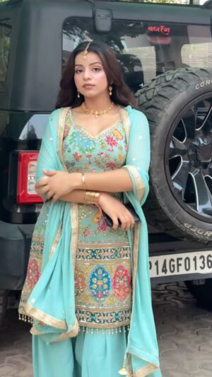 Tamanna Bhati Instagram - 🦚🤍 @tamanna_gurjar34