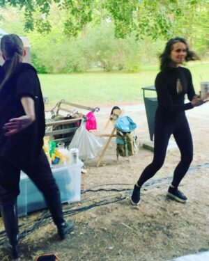 Tamara Arciuch Instagram - Zostały jeszcze tylko dwie szanse by Tytania, Puk i Oberon zabrały Was w magiczny Sen Nocy Letniej.  @szekspir_w_parku_official ostanie dwa spektakle 15 i 16 lipca!