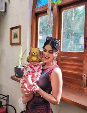 Tanisha Mehta Instagram - Cutest Santa gift ever ā„ļøš#nephew š§æ