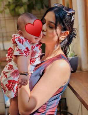 Tanisha Mehta Instagram - Cutest Santa gift ever ā„ļøš#nephew š§æ