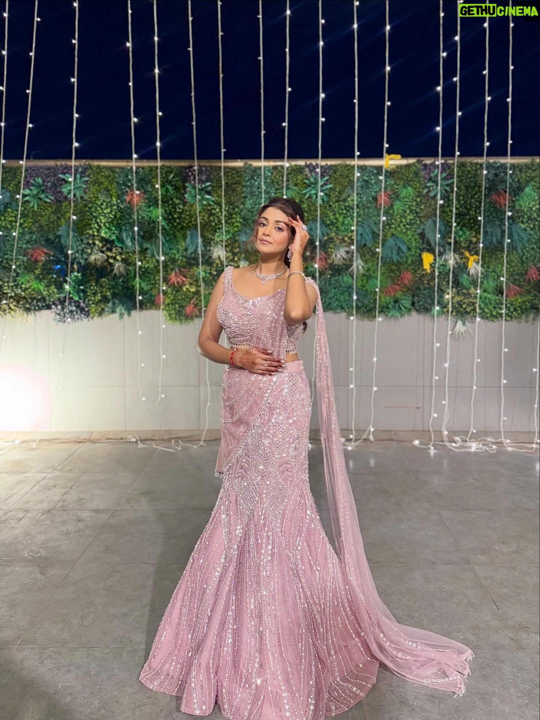 Tanvi Dogra - 68.4K Likes - When the outfit speaks, you just pose 💕 

Styled by : @stylewithroshnii 
Wearing: @emiraasbyindrani 
Jewellery: @solikocommunications 

#PinkAesthetic #GlitterGlow #PastelVibes #ShineBright #EthnicElegance