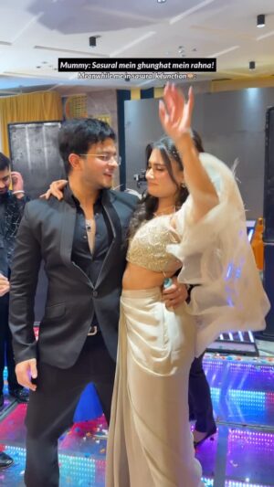 Tanya Rathi Instagram - Ab mummy ko kaise btau sasural wale cool hai😎🤪❤️ #tanshi
