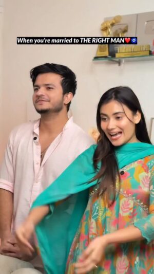 Tanya Rathi Instagram - The perks of marrying the right guy!❤️🧿 #tanshi