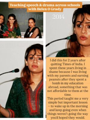 Tarini Peshawaria Instagram - What is the job you detested with all your might, but ended up making you reach the right place at the right time? Share 🤍