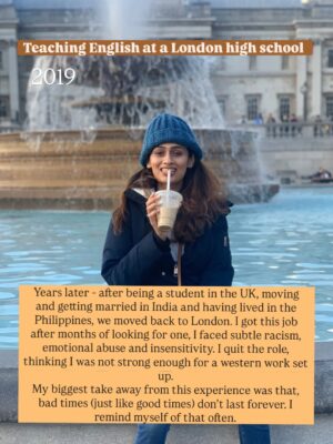 Tarini Peshawaria Instagram - What is the job you detested with all your might, but ended up making you reach the right place at the right time? Share 🤍