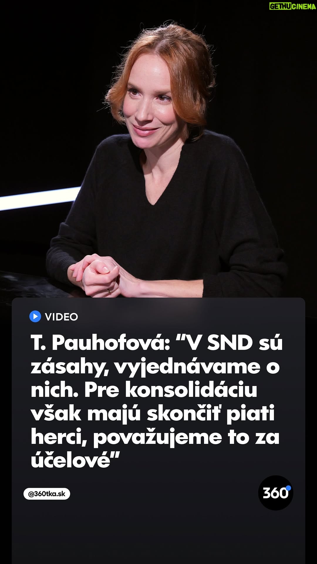 Tatiana Pauhofová - 8.4K Likes - T. Pauhofová: “V SND sú zásahy, vyjednávame o nich. Pre konsolidáciu však majú skončiť piati herci, považujeme to za účelové.”

➡ Pozrite si celý rozhovor na 360tka.sk

#360tka #DenisaHopkova