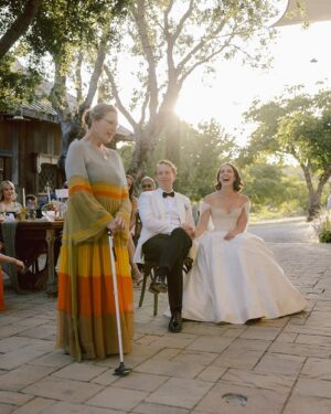 Tatum O'Neal Instagram - What a glorious day celebrating the wedding of my son and Fern ❤️‍🔥❤️‍🔥❤️‍🔥 @ferncozine