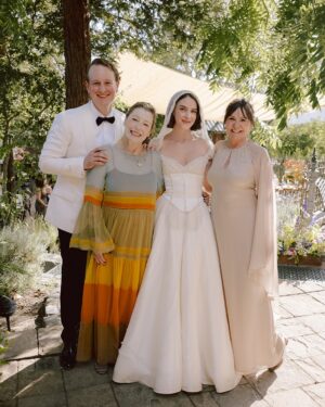 Tatum O'Neal Instagram - What a glorious day celebrating the wedding of my son and Fern ❤️‍🔥❤️‍🔥❤️‍🔥 @ferncozine