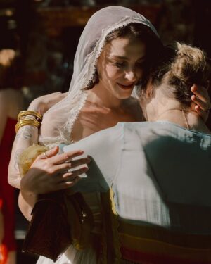 Tatum O'Neal Instagram - What a glorious day celebrating the wedding of my son and Fern ❤️‍🔥❤️‍🔥❤️‍🔥 @ferncozine