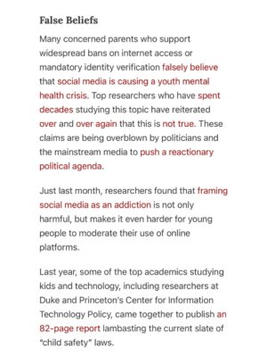 Taylor Lorenz Instagram - ALL HANDS ON DECK!! CALL YOUR REPRESENTATIVE TODAY and tell them: 
 
—NO to KOSA
—NO to Section 230 reform 
—NO online digital ID laws
—NO age verification laws
—NO to the SCREEN Act
—NO to the App Store Accountability Act (digital ID system)
 
CALL NOW!!!! We are about to lose the internet and free speech for life. These laws will reward Peter Thiel’s ID verification and data harvesting companies w billions while entrenching the power of big tech. 

Sen. Marsha Blackburn, claimed KOSA would help “protect minor children from the transgender in this culture.” She also claimed that social media “is where children are being indoctrinated” into LGBTQ culture. 

These bills are being positioned as protecting children online, but experts in child welfare, mental health, and technology say they will cause immense damage to children’s lives and usher in an unprecedented level of mass surveillance and censorship. 
 
The government is also seeking to repeal Section 230, the landmark legislation that protects independent journalism and free speech online. 

Democrats are doing all of this claiming that they’re “cracking down on big tech”, but in reality these laws are a massive gift to big tech and will drastically increase the amount of data tech companies can harvest on us and will entrench the power of Meta and Google. 
 
CALL YOUR REPRESENTATIVES NOW!!!!! And visit badinternetbills.com for a full rundown, scripts to say when you call your congress person and more. 

Read my full piece in @zeteonews 👈👈👈👈
