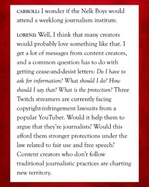 Taylor Lorenz Instagram - I’m on the cover of @harpersmagazine this month talking about ~the media~ 🥰