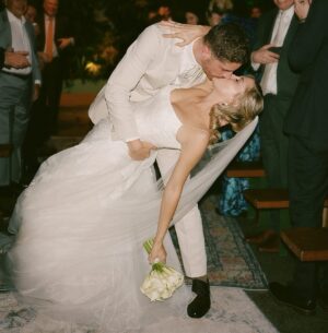 Taylor Misiak Instagram - Proud to announce I am officially the president of the Tony Yacenda Fan Club and will be until the end of time. 

Wedding tips: make Ryan O’Flanagan your “priest” and let Kelly Demaray do literally everything else. 

Endlessly grateful to @demarayevents for making our dreams a reality. More photos from the talented @rachelfosbenner and love for our spectacular vendors to come!

@tyacenda Let’s hang out and make out FOREVER!