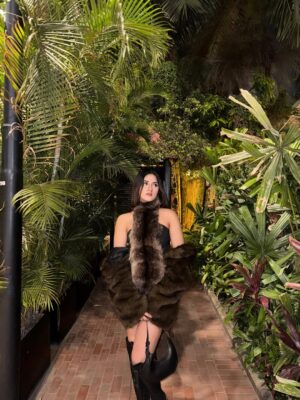 Teesha Sikri Instagram - furry baby🤎🖤
