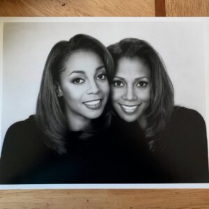 Terry Ellis Instagram - Happy Best Friends Day, Besties!! 👧🏽🩷👧🏽 33 years of you @terryellis! I count my Terry Blessings every day 💖😘🙏🏽🎉👏🏾🫶🏽 #nationalbestfriendsday 
Pic 1&2 Our first photo sesh camera 📸 #Darryl Schiff 1992! We really didn’t get that we looked like each other until we saw these photos 🤯🤣
Pic 3-5 📷 @imerickrobinson 2024