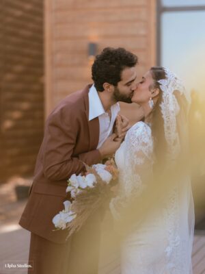 Tharaa Goubail Instagram - Happy anniversary to our Egyptian wedding my better half 🤍🤍🤍 cheers to another year, this time with our little daughter in our lives 🩷