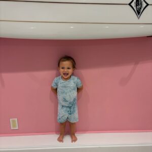 Tiffany Panhilason Instagram - Happy 2nd Birthday to our baby boy Koa! You give us such joy and laughter. The funniest most silly I’ve ever seen. Your voice is the cutest. Love you to pieces ❤️ 🐻