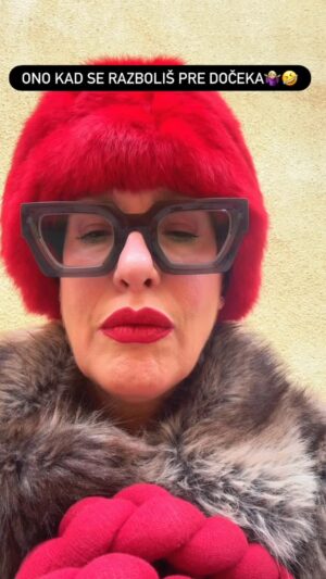 Tijana Dapčević Instagram - Decembar kao takav😂kakoe kod vas?