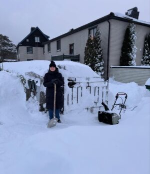 Titti Schultz Instagram - Det ser kanske inte så mycket ut men jäklar vad vi skottat! Bilen går till exempel att backa ut nu…
❄️❄️❄️❄️❄️