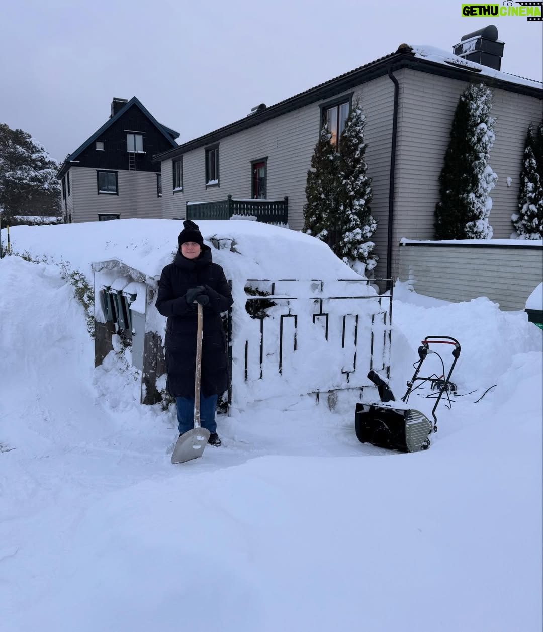 Titti Schultz - 8.6K Likes - Det ser kanske inte så mycket ut men jäklar vad vi skottat! Bilen går till exempel att backa ut nu…
❄️❄️❄️❄️❄️