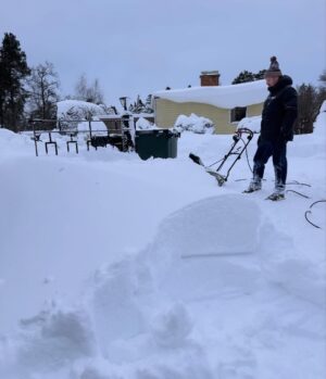 Titti Schultz Instagram - Det ser kanske inte så mycket ut men jäklar vad vi skottat! Bilen går till exempel att backa ut nu…
❄️❄️❄️❄️❄️
