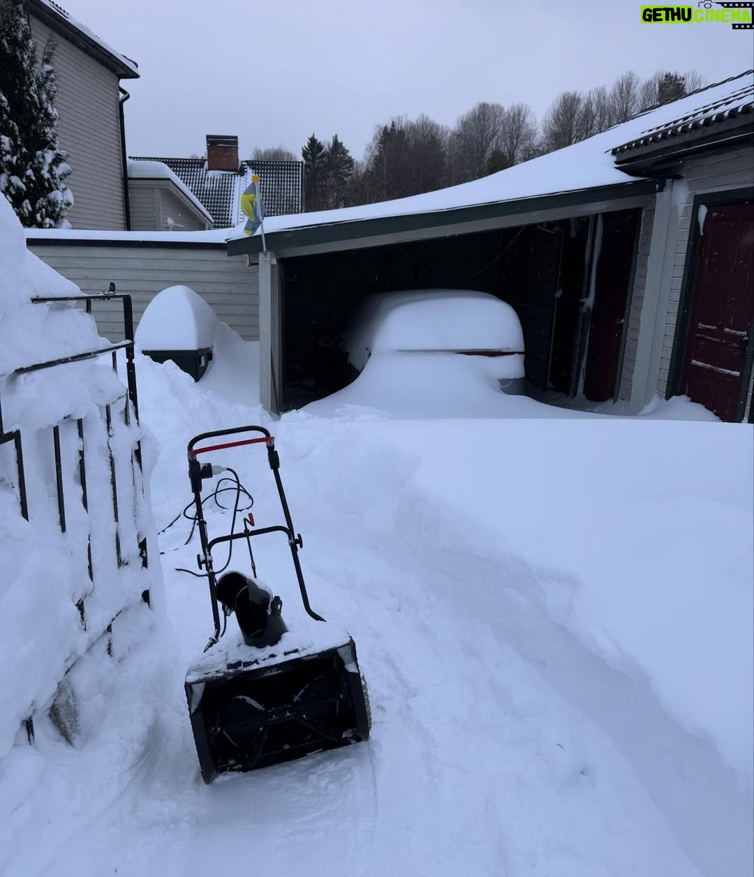 Titti Schultz - 8.6K Likes - Det ser kanske inte så mycket ut men jäklar vad vi skottat! Bilen går till exempel att backa ut nu…
❄️❄️❄️❄️❄️