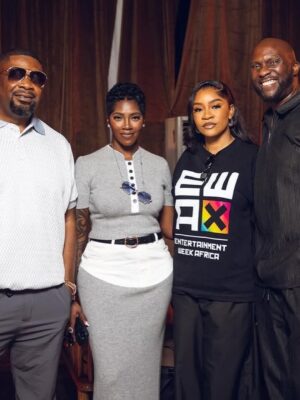 Tiwa Savage Instagram - Throwing it back to this amazing and very much needed conversation with the Queens @yemialade @tenientertainer @officialwaje @sashapofficial @qingmadi Once again thank you so much for honoring the invitation. Thank you to everyone that came out to support and listen and to @deolaartalade and @dareynow for always being pace setters 

“The cost of being HER”