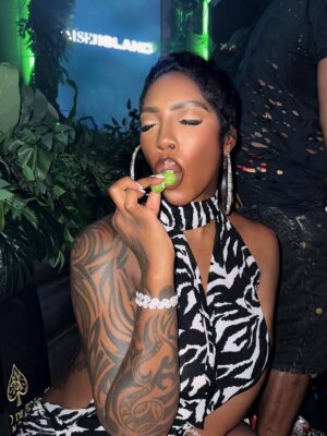 Tiwa Savage Instagram - Part 3: had to see what the night life in Tokyo was saying 🥵😜 while Jamil was sleeping 😆🤣

This incredibly sexy dress 😍😍 @khalawhitney