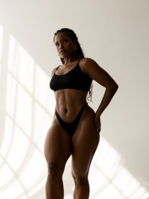 Tyla Gomez Instagram - EAT LIKE ME: a meal guide on how to look and feel good. After years of struggling to lose weight, I finally figured out what works and I’m sharing it all in my meal guide🤍 comment EAT & I’ll send it to you🤍 #weightloss #blackgirlfitness  oh yea and it’s my birthday 🥳
