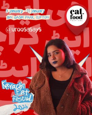 Uroosa Khan Instagram - Meet more of our official bloggers for #KarachiEat2026
Introducing Uroosa Khan, Nimra Nadeem, Murtaza Khan and Bhumika Khubchandani

@uroosasays @mycupofteea @murtuzakhan._ @blogft._bhumi 

#karachi #karachieat #officialblogger